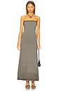 view 1 of 4 Sunmor Knit Maxi Dress in Noir