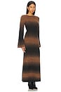 view 2 of 3 Soraya Maxi Dress in Chocolate