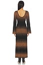 view 3 of 3 Soraya Maxi Dress in Chocolate