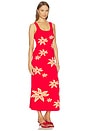 view 2 of 3 Aggie Maxi Dress in Rojo
