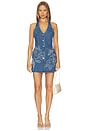 view 1 of 4 Wynn Denim Mini Dress in Bluestone