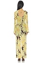 view 3 of 3 Lottie Maxi Dress in Chocolate Sunflower
