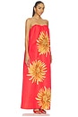 view 2 of 3 Verona Maxi Dress in Rojo Sunflower