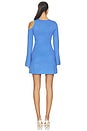 view 3 of 4 ROBE COURTE ESCENA in Cornflower