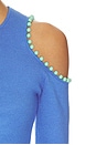 view 4 of 4 ROBE COURTE ESCENA in Cornflower