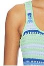 view 4 of 4 ROBE MAXI MARIS in Ice Stripe