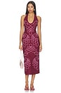 view 1 of 4 VESTIDO MIDI LERA  in Magenta