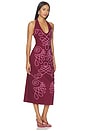 view 2 of 4 VESTIDO MIDI LERA  in Magenta
