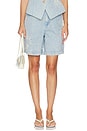 view 1 of 7 SHORT EN JEAN AMANA in Denim