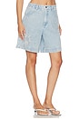 view 3 of 7 SHORT EN JEAN AMANA in Denim