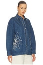 view 2 of 5 CAMISA DENIM AMANA in Bluestone