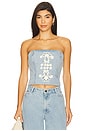 view 1 of 4 El Toro Bustier in Denim