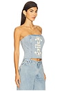 view 2 of 4 El Toro Bustier in Denim
