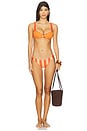view 1 of 3 Concha Bikini in Tangerine