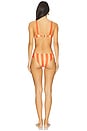 view 3 of 3 Concha Bikini in Tangerine
