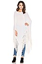 view 1 of 3 Joan Fringe Poncho in Ivory