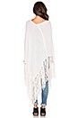 view 3 of 3 Joan Fringe Poncho in Ivory