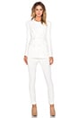 view 4 of 4 The Situation Cigarette Pant in White