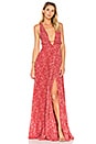 view 1 of 3 Taylor Gown in Red