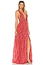 view 2 of 3 Taylor Gown in Red