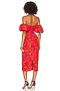 view 3 of 3 MICAELA ドレス in Red