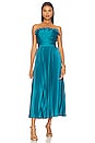 view 1 of 3 Giada Gown in Lagoon Blue