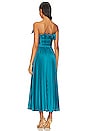 view 3 of 3 Giada Gown in Lagoon Blue