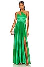 view 1 of 3 Khari Gown in Snow Pea
