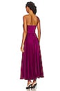 view 3 of 3 Conan Strapless Midi Dress in Purple Sangria
