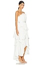 view 2 of 4 Janey Tiered Shell Midi Dress in Ivory