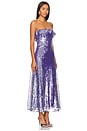 view 2 of 4 Braelynn Mesh Sequin Midi Dress in Neptune