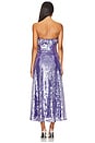 view 3 of 4 Braelynn Mesh Sequin Midi Dress in Neptune