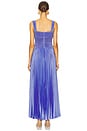 view 3 of 5 Alaia Pleated Gown in Sail Blue