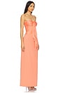 view 2 of 3 Diana Gown in Peach Sky