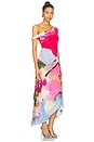 view 2 of 4 Ella Printed Jersey Dress in Sahara Sky
