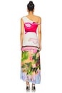 view 4 of 4 Ella Printed Jersey Dress in Sahara Sky