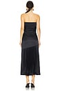 view 3 of 3 Milly Pleated Midi Dress in Navy