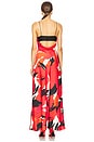 view 3 of 3 Alyina Gown in Red Bloom