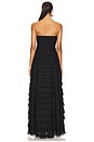view 3 of 3 Pepper Layered Gown in Black