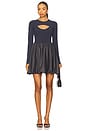 view 1 of 3 Madelyn Mini Dress in Dark Suitable Grey