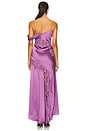 view 4 of 4 Reese Cascade Lace Gown in Violet Daze