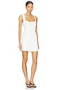 view 2 of 5 Deedra Floral Knit Midi Dress in Off White