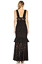 view 3 of 3 Ellie Ruffle Gown in Black