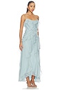 view 2 of 3 MAXIVESTIDO RUTHIE in Aqua Sol