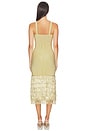view 3 of 4 ROBE MIDI ROSALINA in Gold