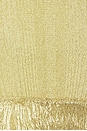 view 4 of 4 ROBE MIDI ROSALINA in Gold