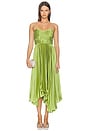 view 1 of 3 VESTIDO MIDI JULIETTE in Cove Fern