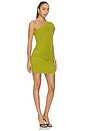 view 2 of 5 MINIVESTIDO ALAIA in Cove Fern