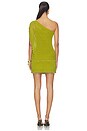 view 4 of 5 MINIVESTIDO ALAIA in Cove Fern
