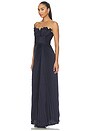 view 3 of 5 VESTIDO LARGO KAYLANI in Navy